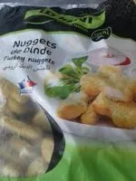 Mängden socker i nuggets de dinde