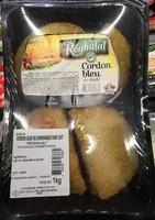 Mängden socker i Cordon bleu de dinde