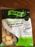 Mängden socker i Nuggets de poulet halal