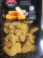 Mängden socker i Nuggets de volaille