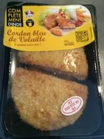 Mängden socker i Cordon bleu de volaille
