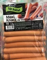 Mängden socker i Maxi Knack Volail