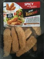 Mängden socker i Spicy de Poulet