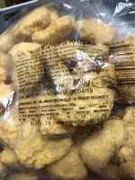 Mängden socker i Nuggets de poulet halal