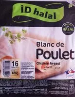 Mängden socker i Blanc de poulet (halal )