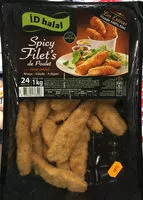 Mängden socker i Spicy Filet's de Poulet goût relevé