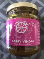 Mängden socker i Carry Vinday