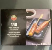 Mängden socker i Yaki brochette boeuf fromage