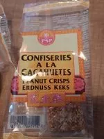 Mängden socker i Confiserie à la cacahouète