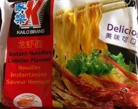Mängden socker i Nouilles instantanées