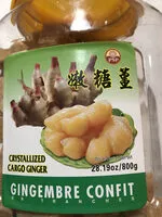 Mängden socker i Gingembre Confit