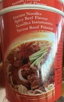Mängden socker i Nouilles instantanees