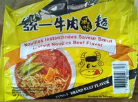 Mängden socker i Nouilles instantanées saveur Boeuf