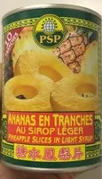Mängden socker i Ananas En Tranche psp