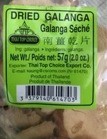 Mängden socker i Dried galanga