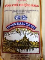 Mängden socker i Vermicelles de riz