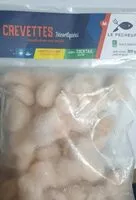 Mängden socker i Crevettes décortiquées