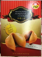 Mängden socker i Biscuit porte bonheur Fortune Cookies