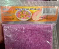 Mängden socker i Racine de yam râpée congelée