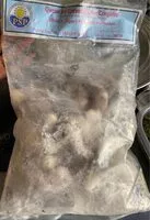 Mängden socker i Queue de crevette crue congelee