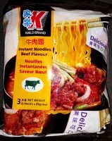 Mängden socker i Nouilles Instantanées Saveur Bœuf