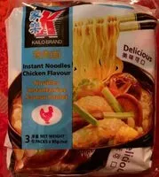 Mängden socker i Kailo nouilles arôme poulet