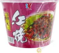 Mängden socker i Ramen saveur boeuf braisé