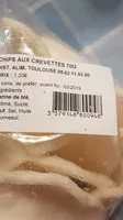 Mängden socker i Chips aux crevettes