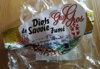 Mängden socker i Diots de savoie fumée