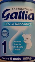 Mängden socker i Dès la naissance
