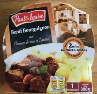 Mängden socker i Bœuf Bourguignon et pommes de terre