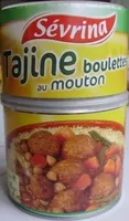Mängden socker i Tajine boulettes au mouton (2 personnes)