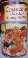 Mängden socker i Couscous à la volaille & aux légumes (2-3 personnes)