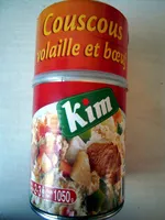 Mängden socker i Couscous volaille et boeuf