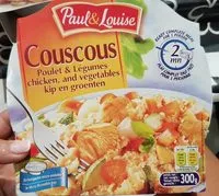 Mängden socker i Couscous poulet et légumes
