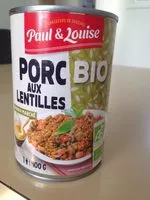 Mängden socker i Porc aux lentilles