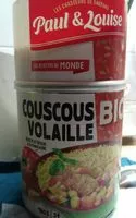 Mängden socker i Couscous volaille bio