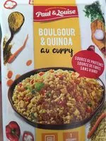 Mängden socker i Boulgour quinoa au curry