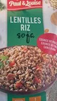 Mängden socker i Lentilles riz soja