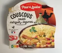 Mängden socker i Couscous Poulet merguez et legumes