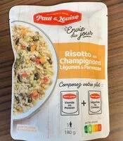 Mängden socker i Risotto aux Champignons Légumes & Parmesan
