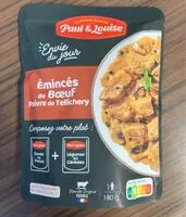 Mängden socker i Émincés de Boeuf Poivre de Tellichery