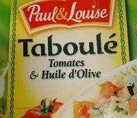 Mängden socker i Taboulé Tomates Et Huile D'olive,