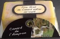 Mängden socker i Foie Gras de canard entier mi-cuit