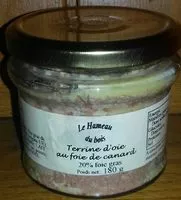 Mängden socker i Terrine d'oie au foie de canard