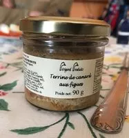 Mängden socker i Terrine de canard aux figues