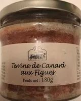 Mängden socker i Terrine de canard aux figues