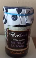 Mängden socker i Confiture extra Myrtille Sauvage