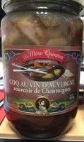 Mängden socker i Coq au vin d'Auvergne