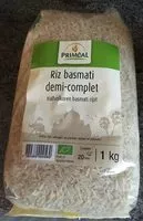 Mängden socker i Riz basmati